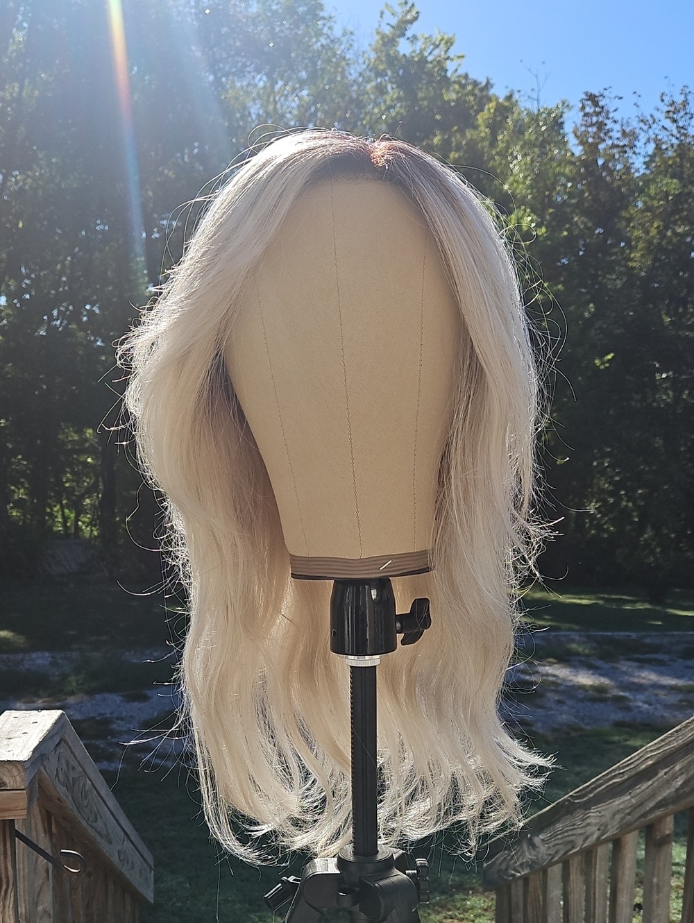 Tony Of Beverly Hills Blonde Long Wavy Women’s Wig - Luxury Soft Fiber